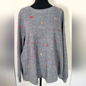 Workshop Republic Clothing Gray Knit Sweater